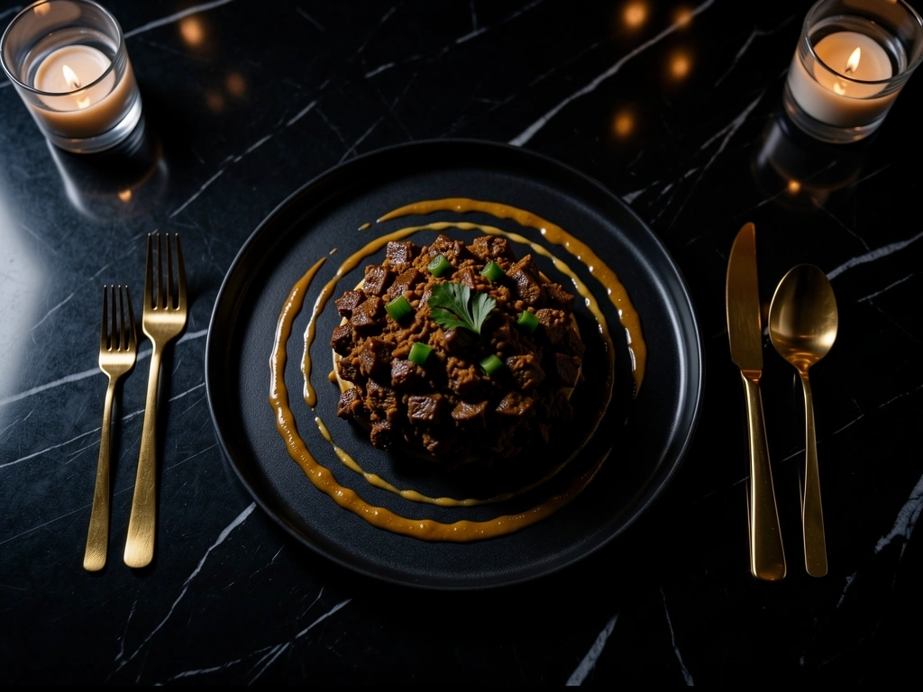 Fine dining table